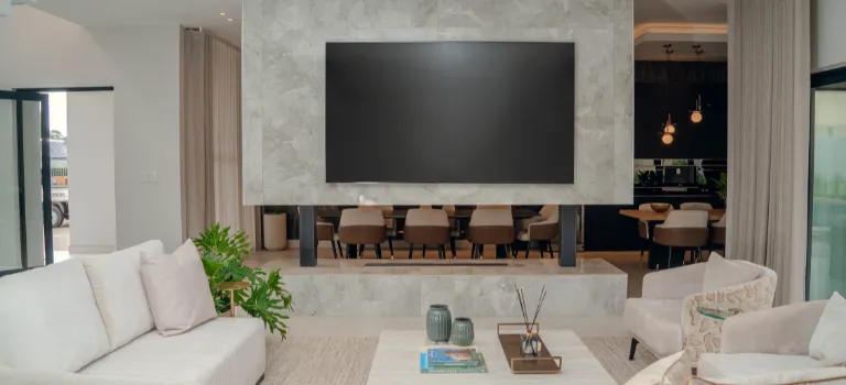 warm minimalistic interior design